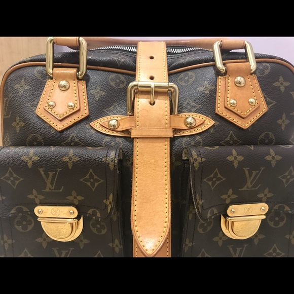 💯 AUTHENTIC Louis Vuitton Monogram Manhattan GM - Picture 6 of 8